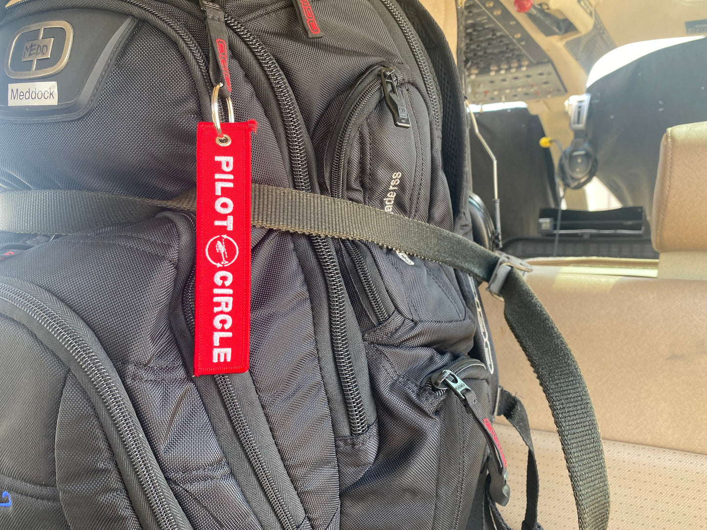 Remove Before Flight Keychain