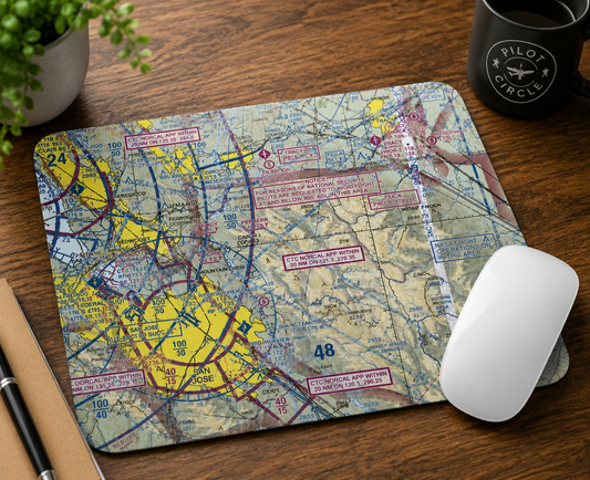 Sectional Chart Mouse Pad