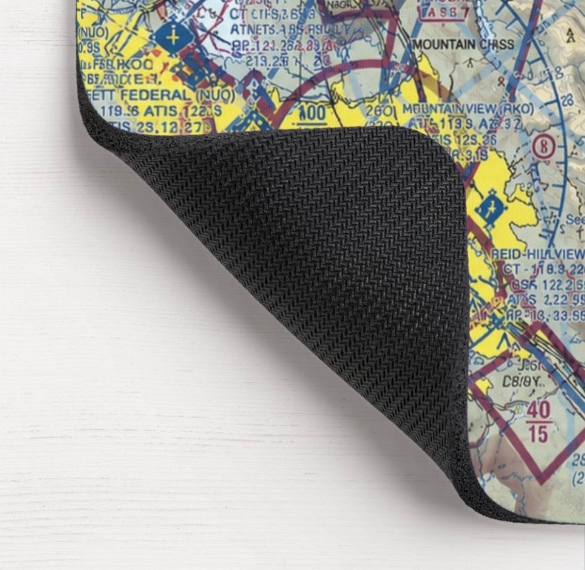 Sectional Chart Mouse Pad