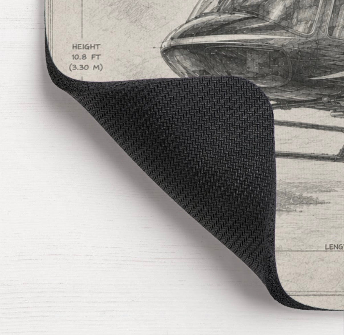 Bell 407 Mouse Pad