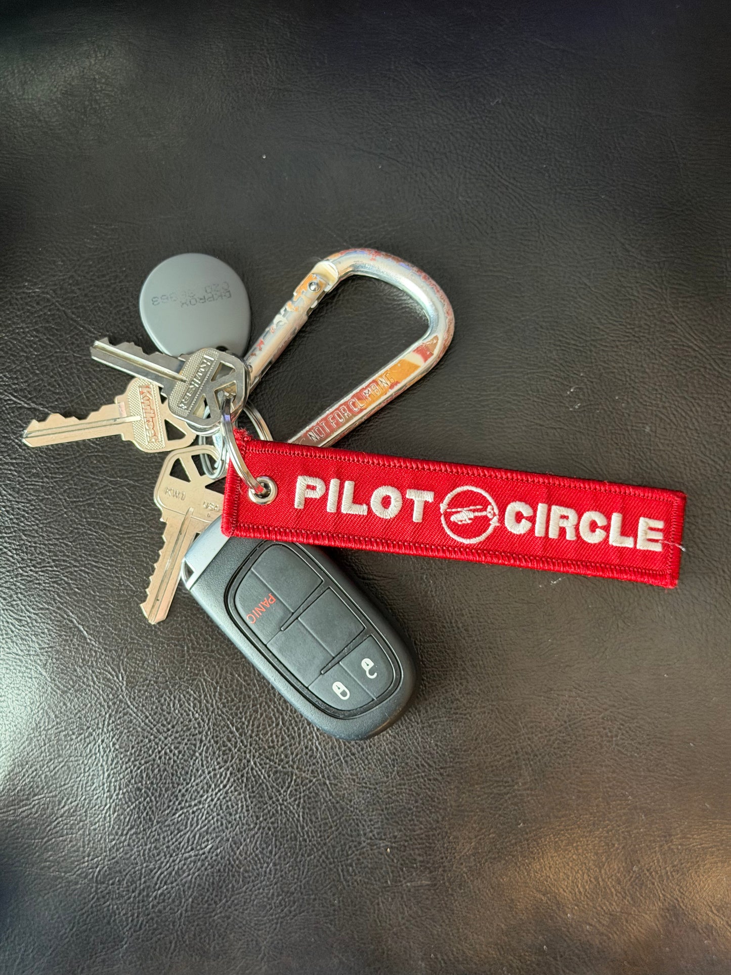 Remove Before Flight Keychain