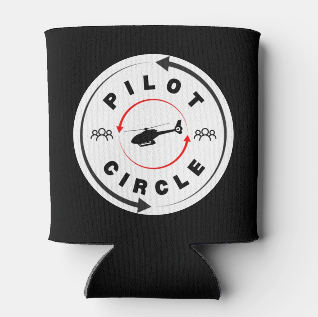 'Pilots Fly Helicopters' Can Coozie